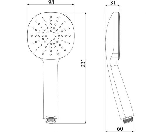Лейка для душа IDDIS Optima Home OPH1F98i18 – изображение 6