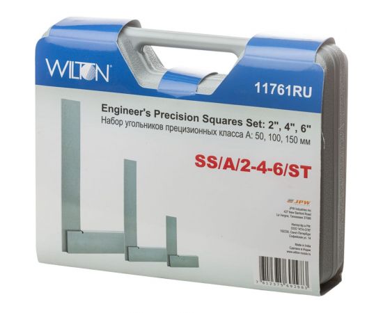 Набор прецизионных угольников WILTON SS/A/2-4-6 50,100,150мм 11761RU – изображение 7