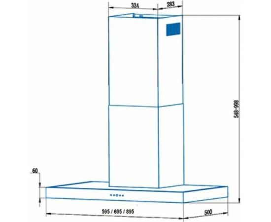 Кухонная вытяжка CATA B6-T600x 02060399 – изображение 8