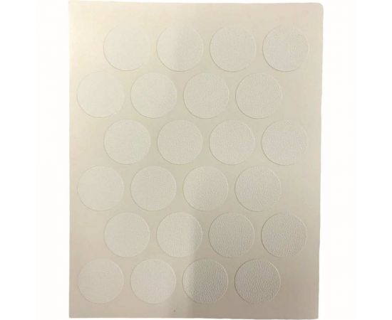 Самоклеющаяся заглушка Локри D-20 мм, белый, 24 шт. 106792 