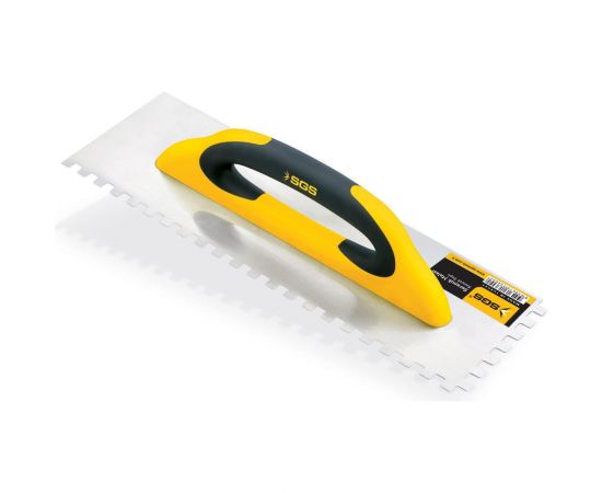 Стальная гребенка SGS 500мм зуб 10x10 закрытая рукоятка 3612SGS 