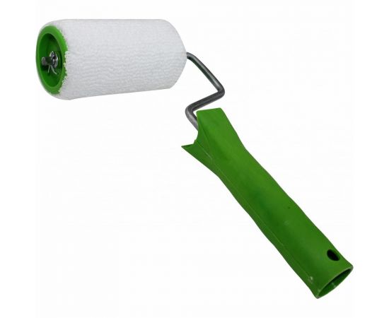 Валик в сборе ON велюр, бесшовный, ворс 5мм, 100х48мм, бюгель 6мм 02-02-428 