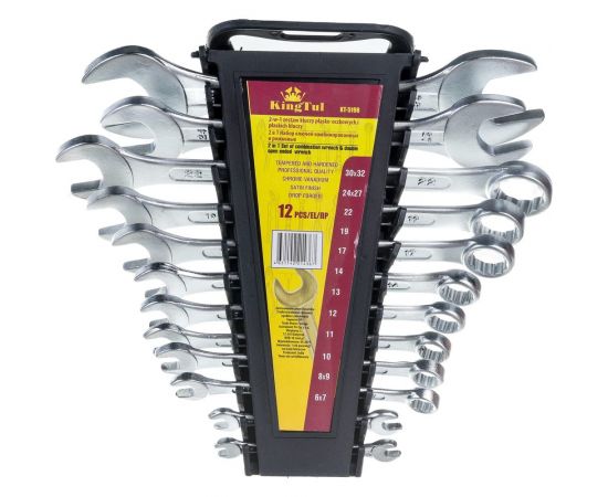 Набор рожковых и комбинированных ключей KingTulKT-5198 47023 