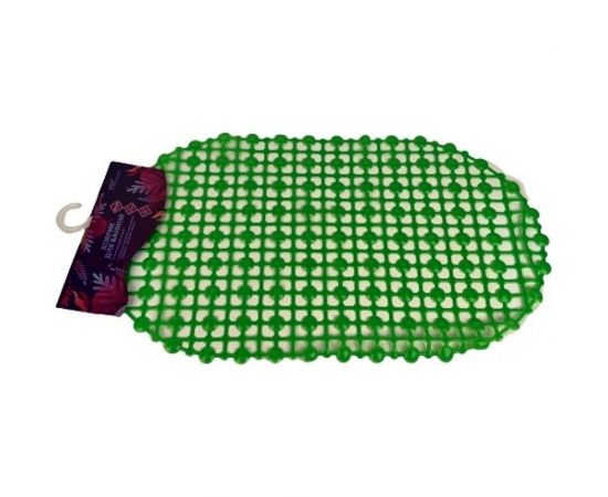 Коврик для ванной EUROHOUSE Овал M ПВХ, 63х34 см 14129 