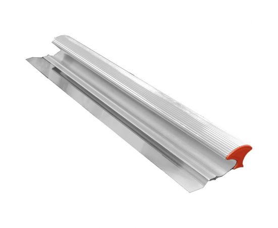 Шпатель-правило DECOR 600 мм, ширина 45 мм, толщина 0,4 мм, рукоятка из высококач. алюминия, нерж. 