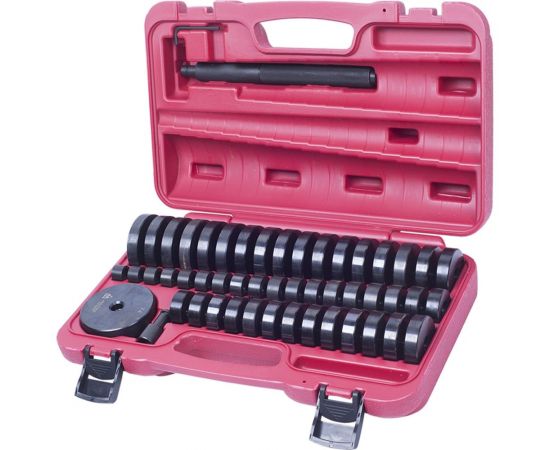 Набор оправок для монтажа и демонтажа подшипников, 49 предметов МАСТАК 100-20049C 