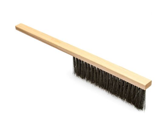 Щетка-сметка Лазурный берег 3-х рядная, искусственная щетина, 450 мм 