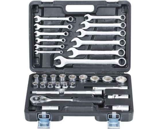 Набор торцевых головок и ключей ТЕХНИК (34 шт; 1/2DR) АвтоDело 51034 15079 
