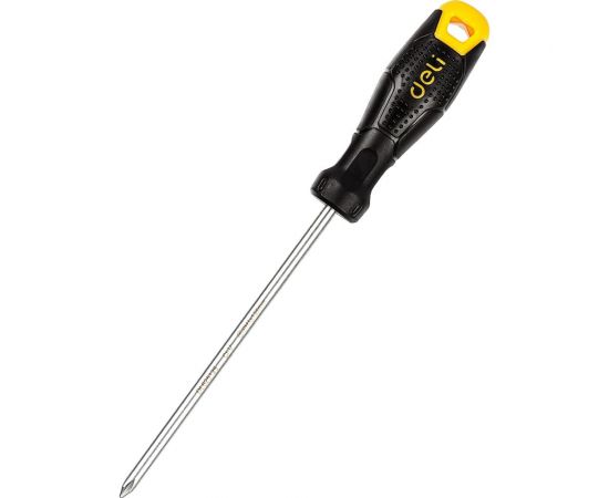Крестовая отвертка DELI DL625125 PH1x125мм (магнит, PP рукоять) 98377 