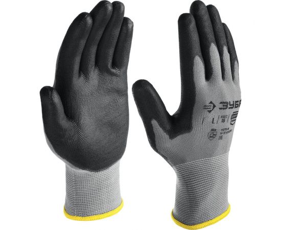 Перчатки с полиуретановым покрытием ЗУБР размер L 11275-L_z01 