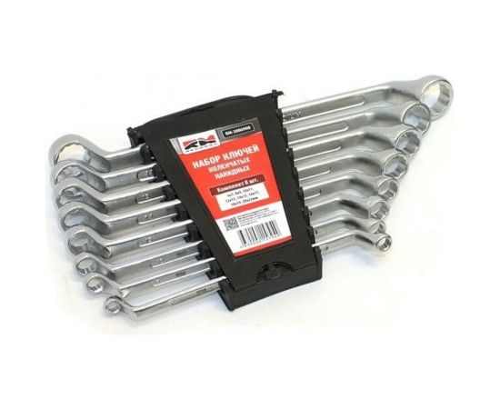 Набор ключей REDMARK накидных 8 шт. 6x7,8X9,10X11,12X13,14X15,16X17,18X19,20x22 мм RM2006908 