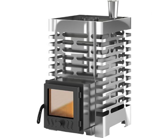 Печь для бани Везувий ASTON 16 INOX стекло 4610094714576 