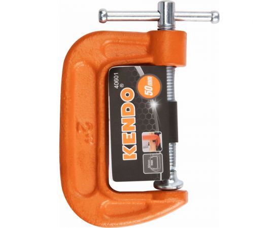 Струбцина G-типа KENDO 50 мм/2" 40601 – изображение 2