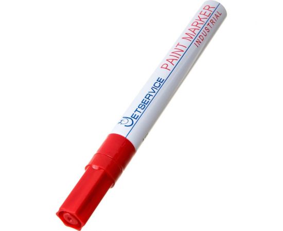 Маркер-краска Jetservice strong 2-4 мм, красный JSPM-03 – изображение 2