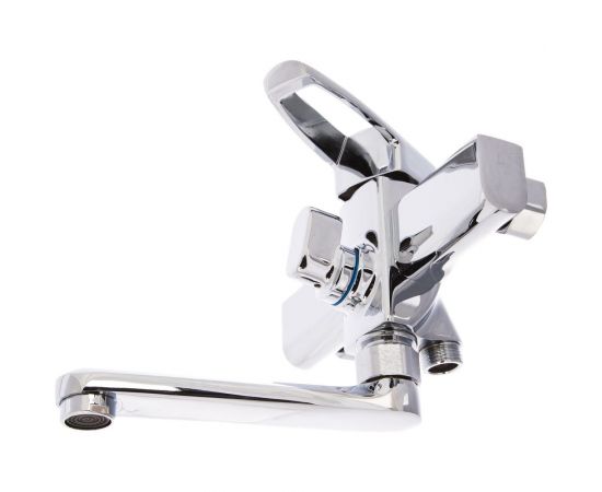 Смеситель для ванны и душа G-lauf с коротким поворотным изливом, хром LOF3-A033 – изображение 2