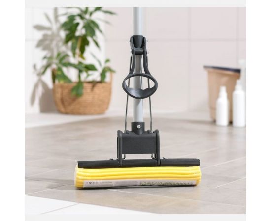 Швабра Доляна PVA с роликовым отжимом, 120 см 4363470 – изображение 2