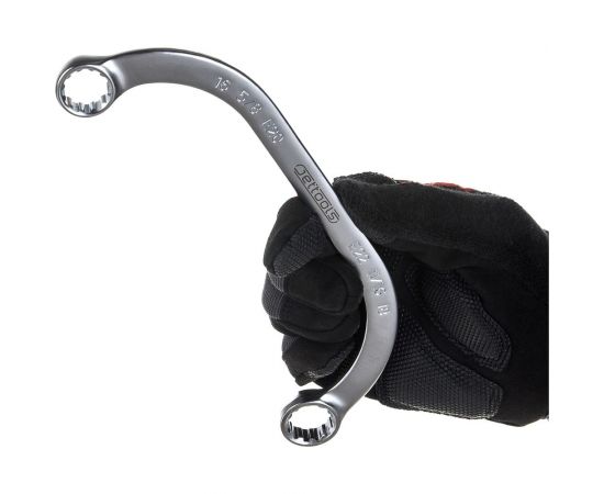 Мульти-комбинированный изогнутый ключ 16х18мм Jettools B9-4-1618 – изображение 2