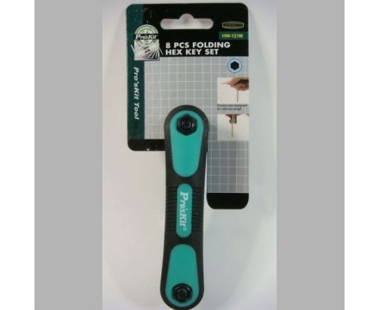Набор шестигранных ключей ProsKit HW-121M 00276885 – изображение 2