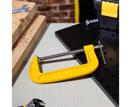 Струбцина DELI DL-G206 высота зажима 150мм, глубина зажима 95мм 104573 – изображение 2