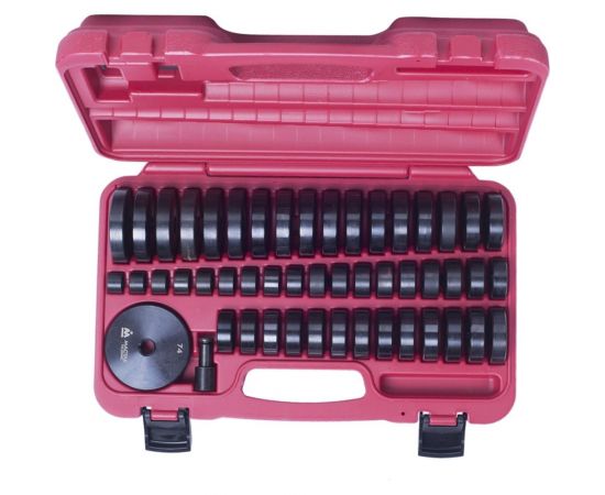 Набор оправок для монтажа и демонтажа подшипников, 49 предметов МАСТАК 100-20049C – изображение 2