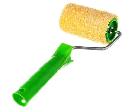 Валик в сборе ON микрофибра, бесшовная, полиамид, ворс 8 мм, 100х48мм, бюгель 6 мм 02-02-432 – изображение 3