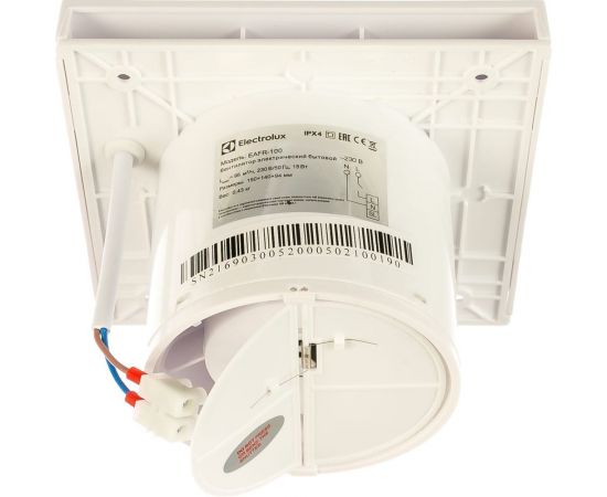 Вытяжной вентилятор Electrolux Rainbow EAFR-100 black НС-1139017 – изображение 3