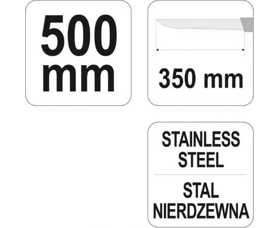 Нож для резки строительной изоляции YATO 500мм YT-7623 – изображение 3