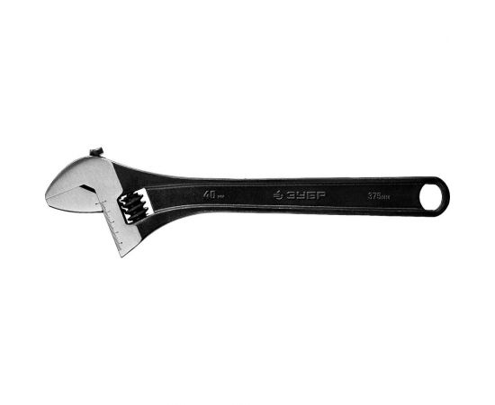Разводной ключ ЗУБР 300/40 мм 27251-37 – изображение 3