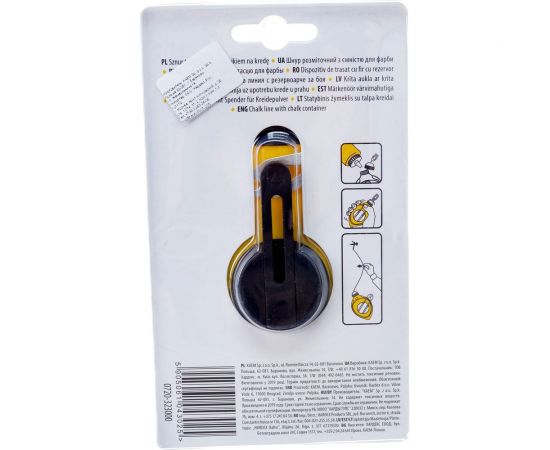 Разметочный шнур HARDY с емкостью для краски, корпус 2K, 30м 0720-323000 – изображение 3