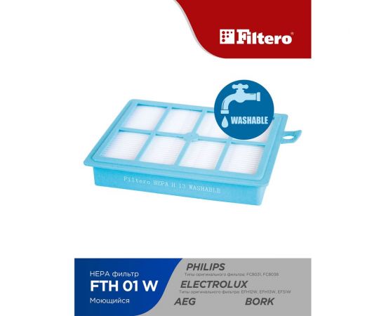 HEPA фильтр FTH 01 W для ELECTROLUX FILTERO 05796 – изображение 4