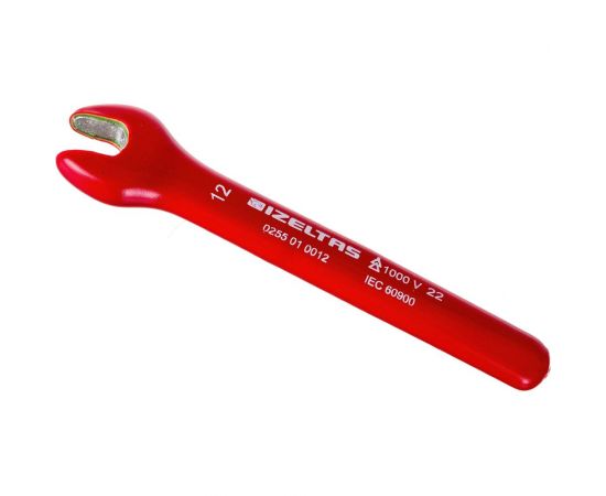 Рожковый односторонний диэлектрический ключ 1000V, 12 мм IZELTAS 0255010012 – изображение 5