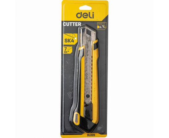 Технический нож DELI DL025 25 мм 98401 – изображение 5