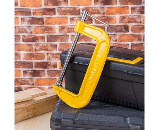 Струбцина DELI DL-G206 высота зажима 150мм, глубина зажима 95мм 104573 – изображение 6