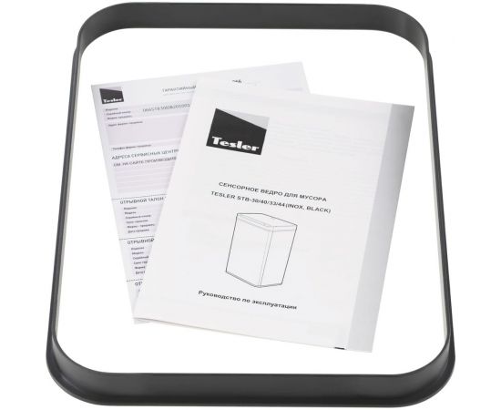 Сенсорное ведро для мусора TESLER STB-40 WHITE 00000201944 – изображение 6