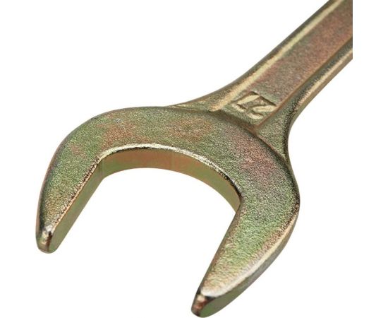 Гаечный рожковый ключ желтый цинк REXANT 24х27 мм 12-5833-2 – изображение 7