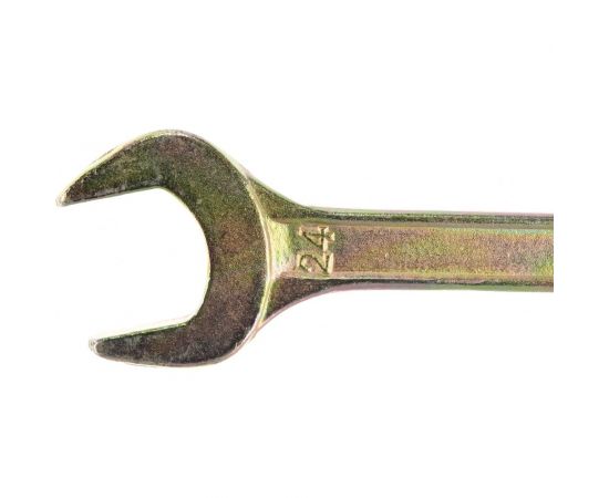 Гаечный рожковый ключ желтый цинк REXANT 24х27 мм 12-5833-2 – изображение 8