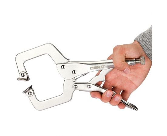 Сварочные зажимные клещи DEKO HT34, 280 мм 065-1106 – изображение 9