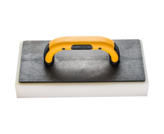 Тёрка HARDY с белой губкой, толщина губки 40 мм, ручка 2K, 28х14см 0840-152804 