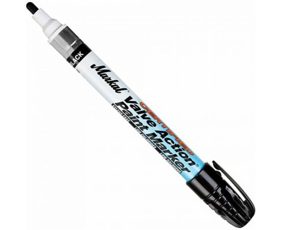 Маркер для нержавеющей стали Markal Valve Action Certified, черный 96883 