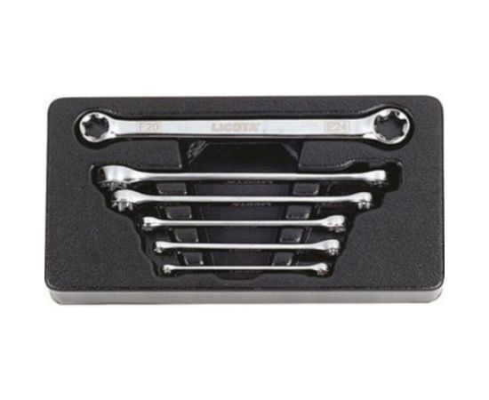 Набор накидных ключей под звездочку FORCE 5062 