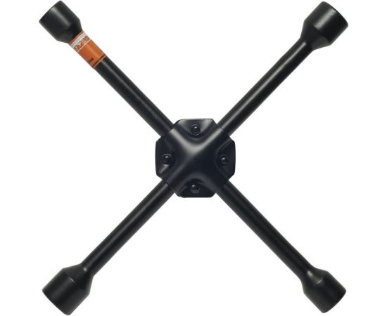 Баллонный-кре��т ключ 14х17х19х22 черный лак, усиленный АвтоDело 30814 13528 