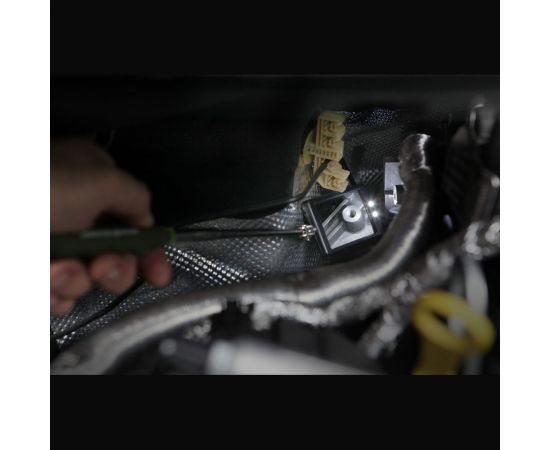 Телескопическое зеркало Дело Техники 52х83 мм с подсветкой 837085 – изображение 2