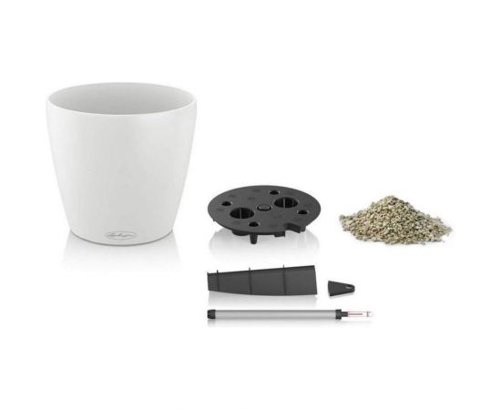 Кашпо Lechuza Classico Color Complete Белый D21.5xH20.5 см 13170 – изображение 2