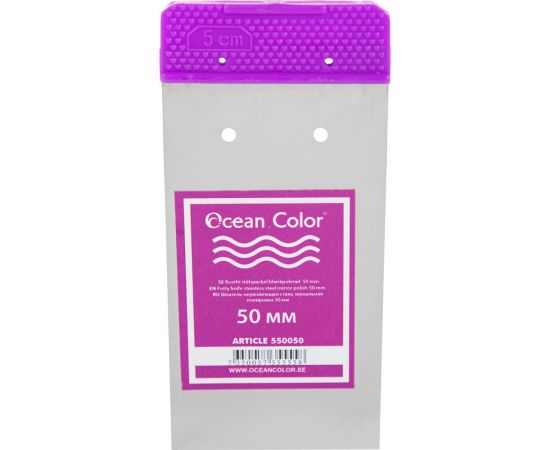 Японский шпатель Ocean Color 50 мм, из нержавеющей стали 550050 – изображение 2