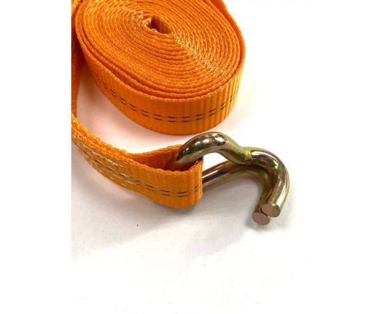 Длинная часть стяжного ремня ТамбовТехСнаб 3 т, 3 м, 35 мм 7930130715013 – изображение 2