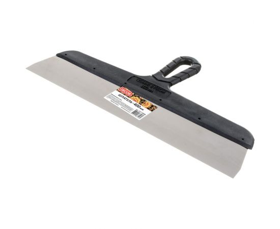 Шпатель DECOR 400 мм, ширина 55 мм, толщина 0,38 мм, пласт. ручка, нерж. сталь 311-0400 – изображение 2