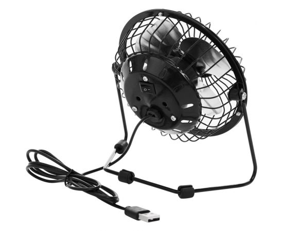 Настольный вентилятор DOMIE DX-4 питание USB, черный 60-0225 – изображение 3