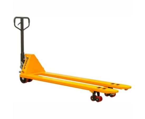 Длинновильная гидравлическая тележка RohlaRhino длина вил 2000 мм, грузоподъемность 2,5 т RRSD2025L – изображение 3