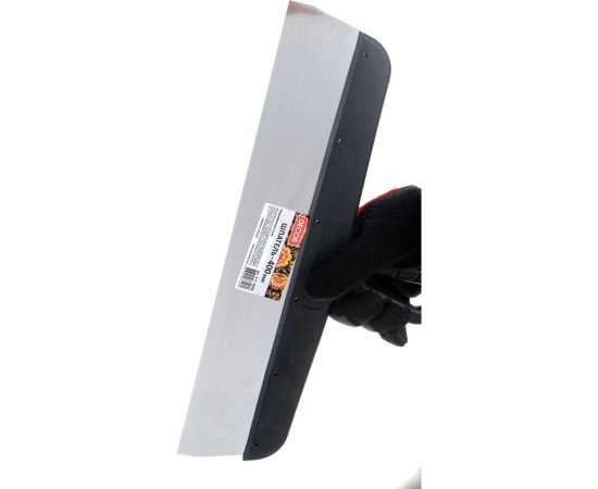 Шпатель DECOR 400 мм, ширина 55 мм, толщина 0,38 мм, пласт. ручка, нерж. сталь 311-0400 – изображение 3