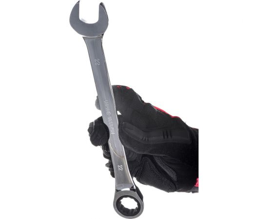 Комбинированный трещоточный ключ AmPro 22мм, T41422 – изображение 4